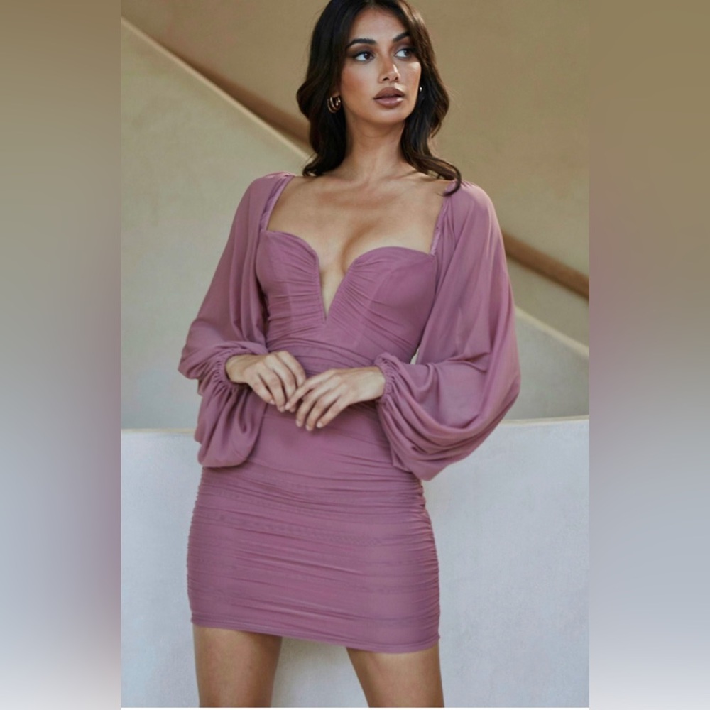Selfie Leslie Good Vibes long sleeve dress
